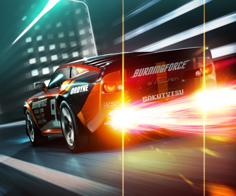 Ночное нитро обои