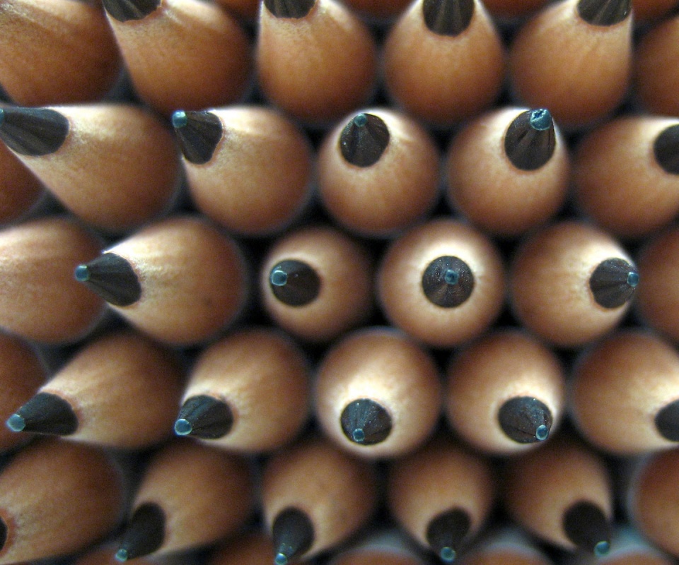 Чёрные карандаши обои