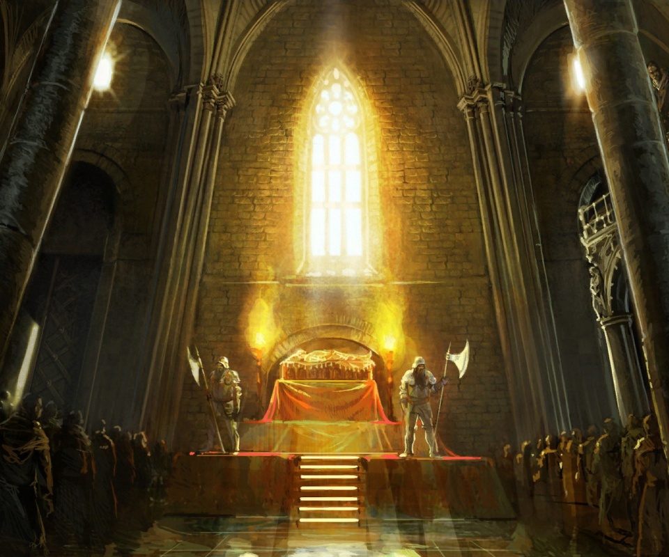 Обитель Ордена Пылающей Розы обои