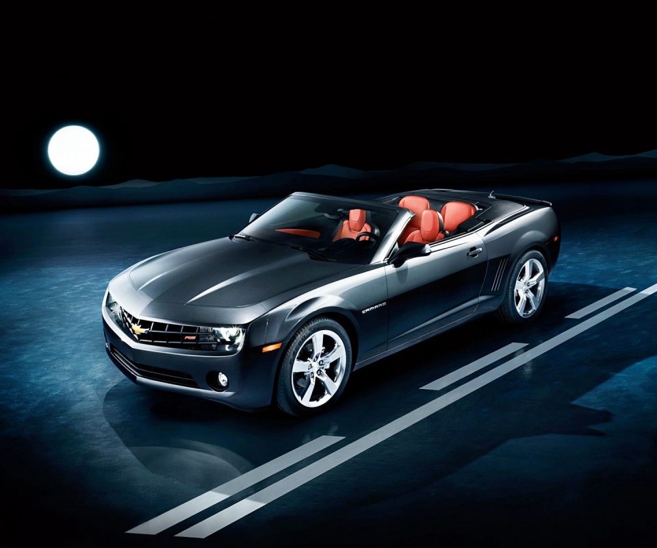 Chevrolet Camaro кабриолет обои