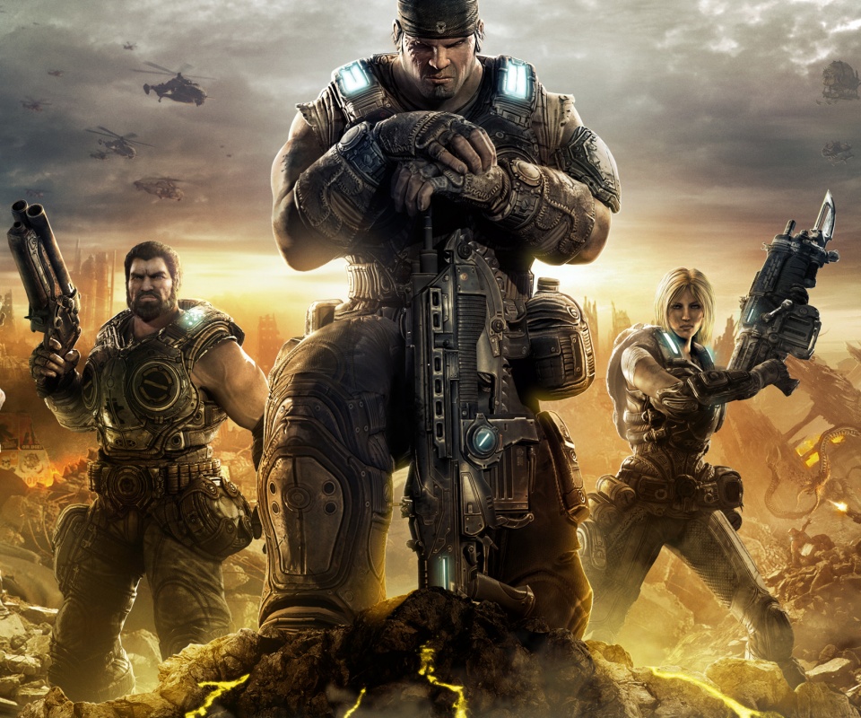 Gears of War 3 обои