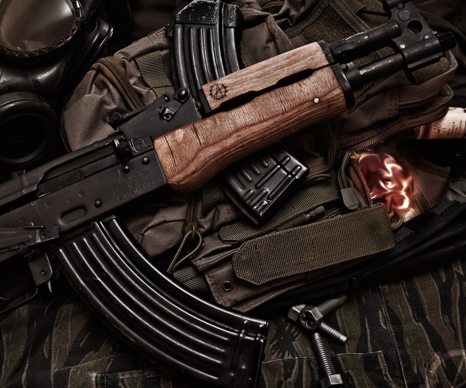 Автомат АК-47 обои