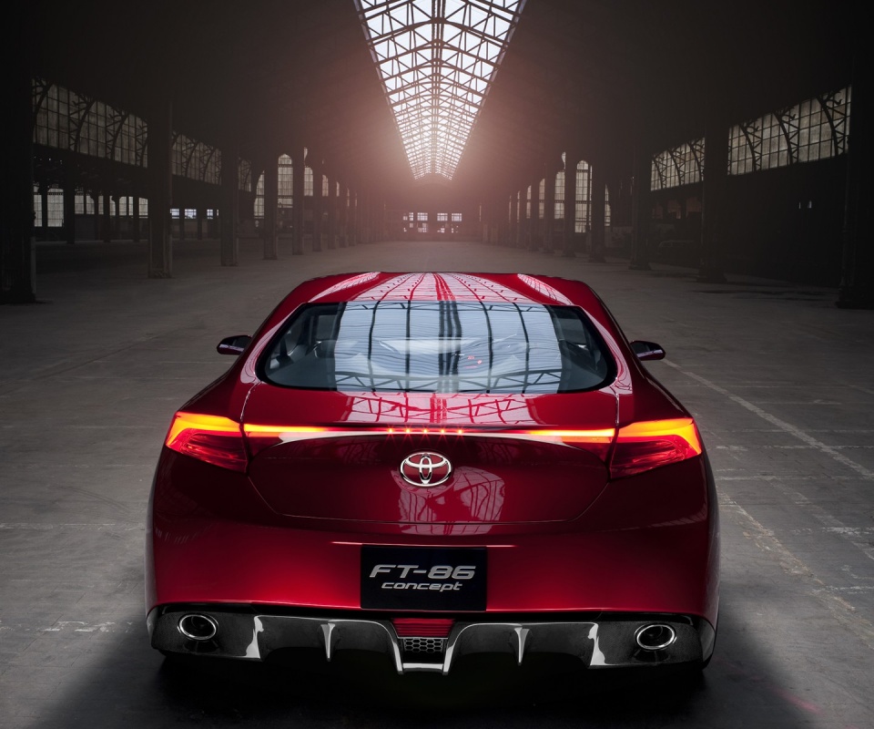 Концепт спортивной тойоты обои