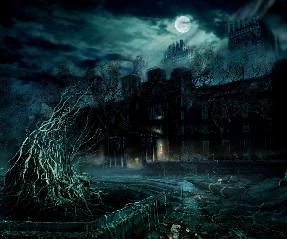 Страшный дом обои