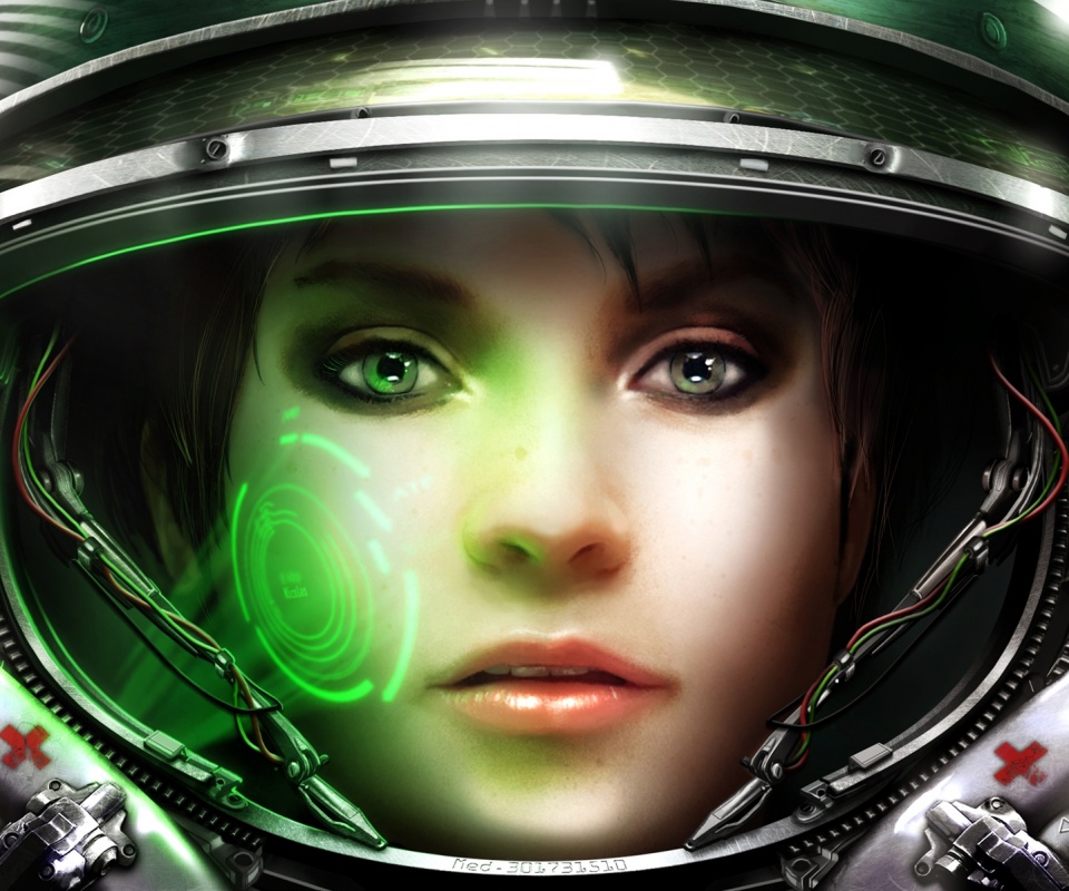 Медик из вселенной Star Craft 2 обои