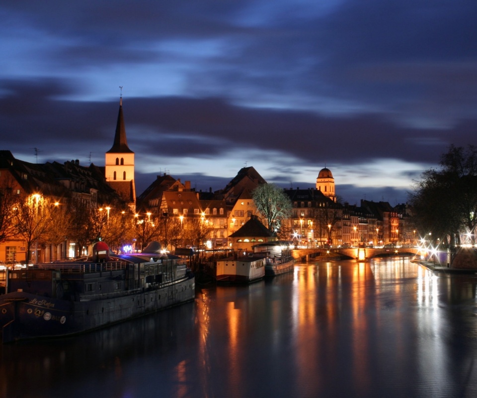 Город Страсбург обои