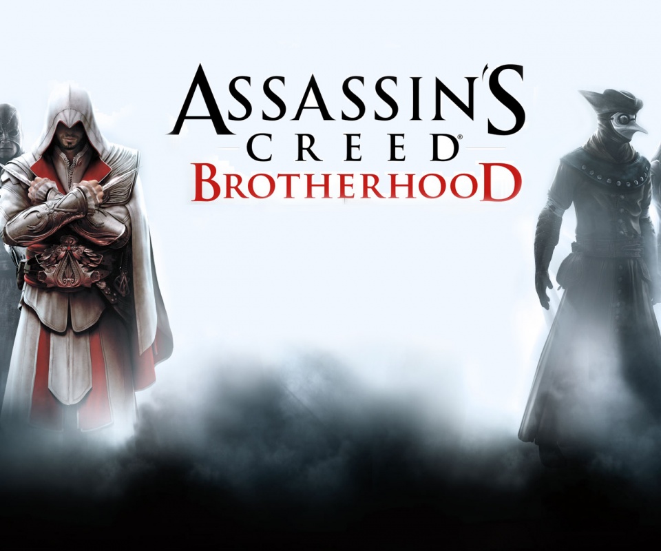 Персонажи игры Assasin"s Creed Brotherhood обои