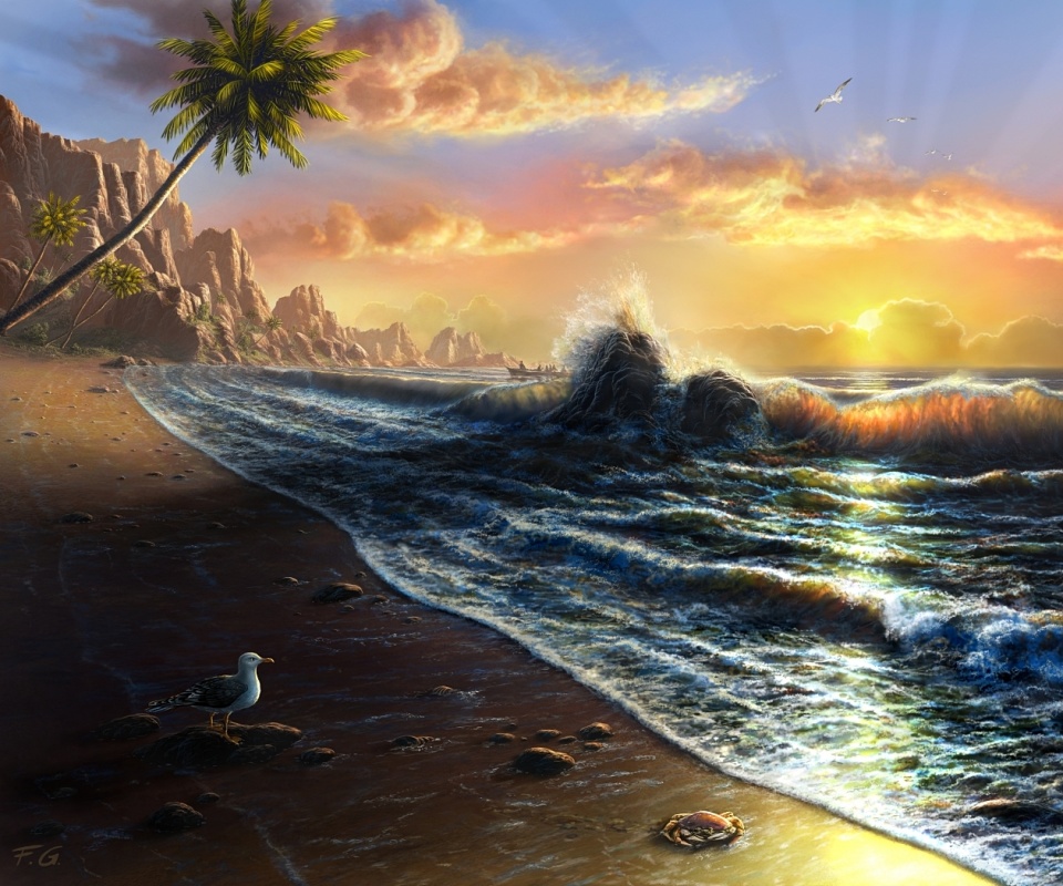 Далекие берега обои