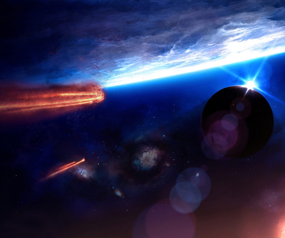 Комета обои