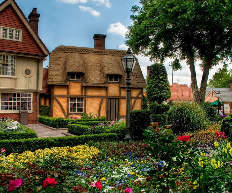 Провинциальный городок обои