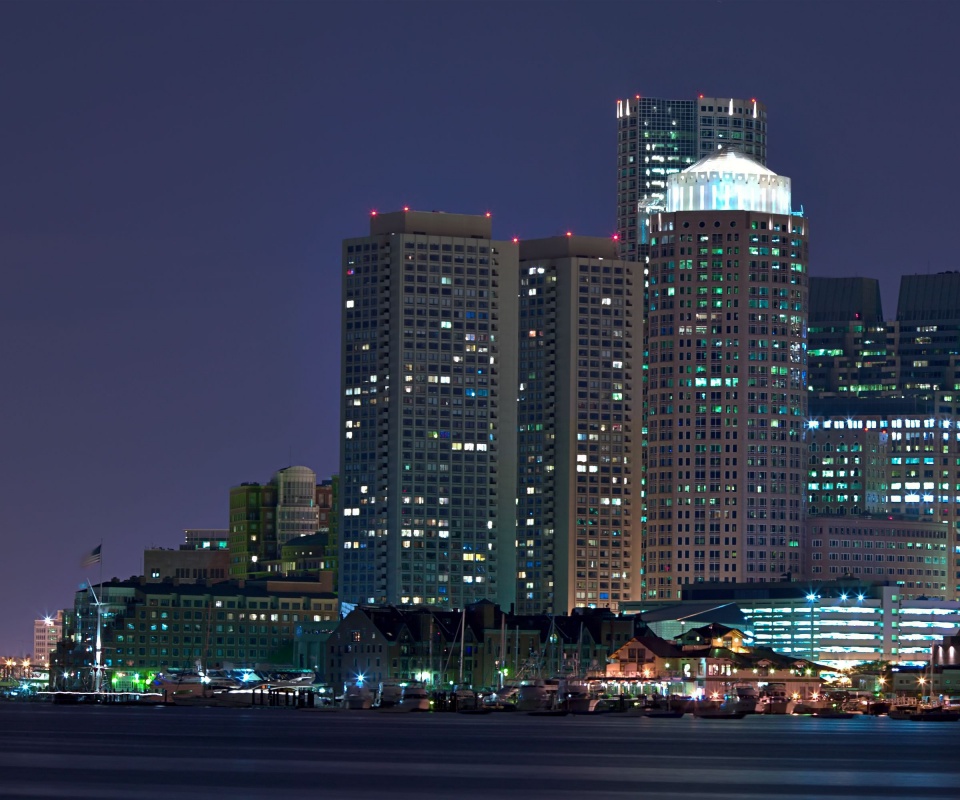 Панорама города обои