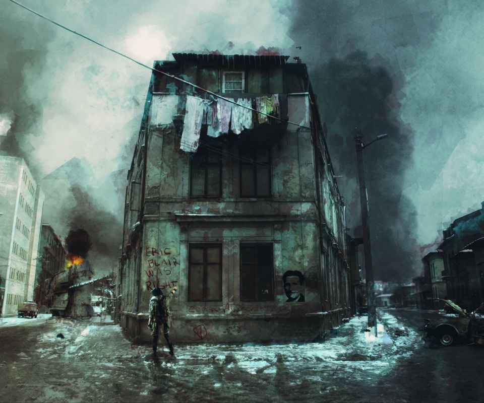 Эрик Блэр был прав обои