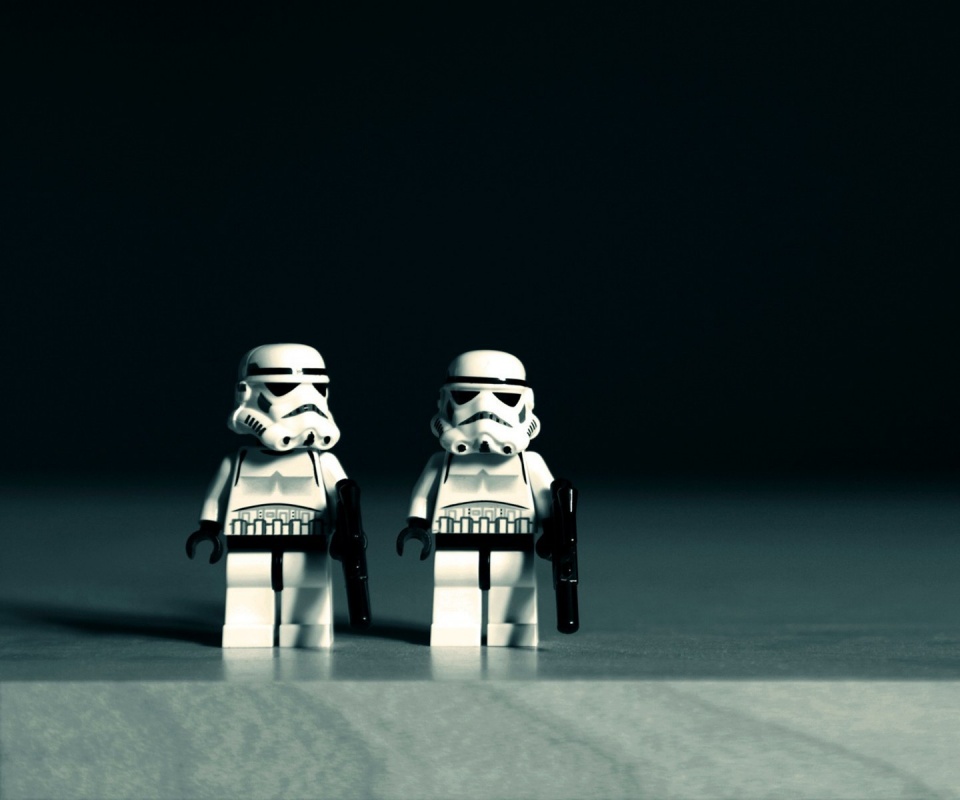 Имперские штурмовики в Lego обои