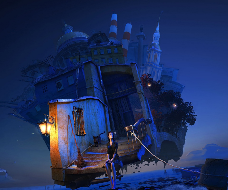 Мрачный Питер обои