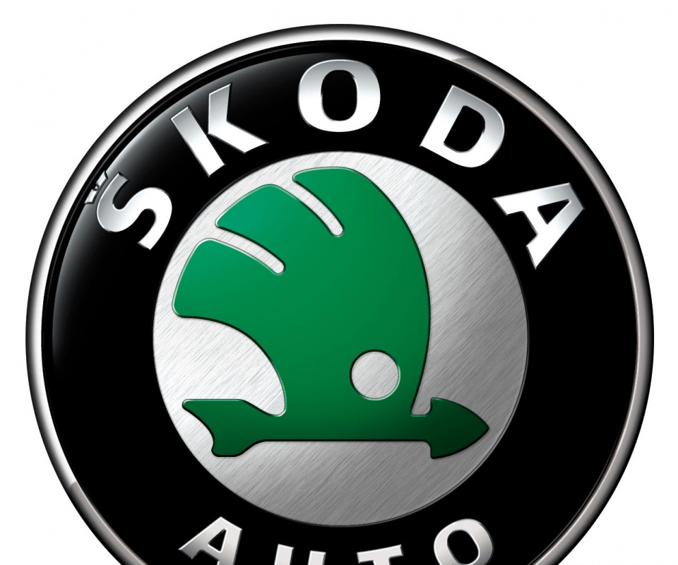 Логотип Skoda обои