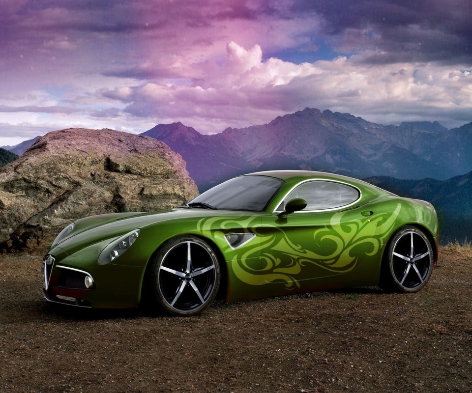 Альфа-ромео обои