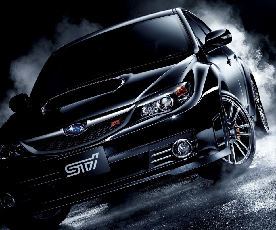 Субару дрифтует обои