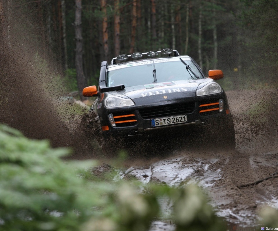 Ралли Porsche обои