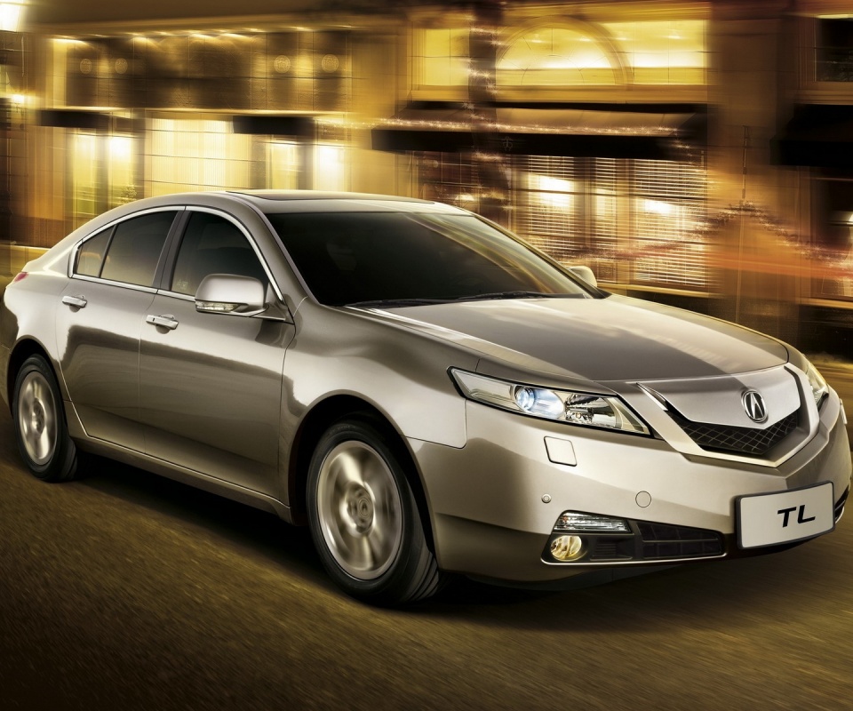 Acura в движении обои