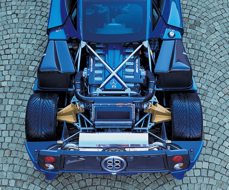 Двигатель Пагани обои