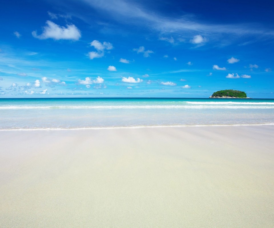 Голубая лагуна обои