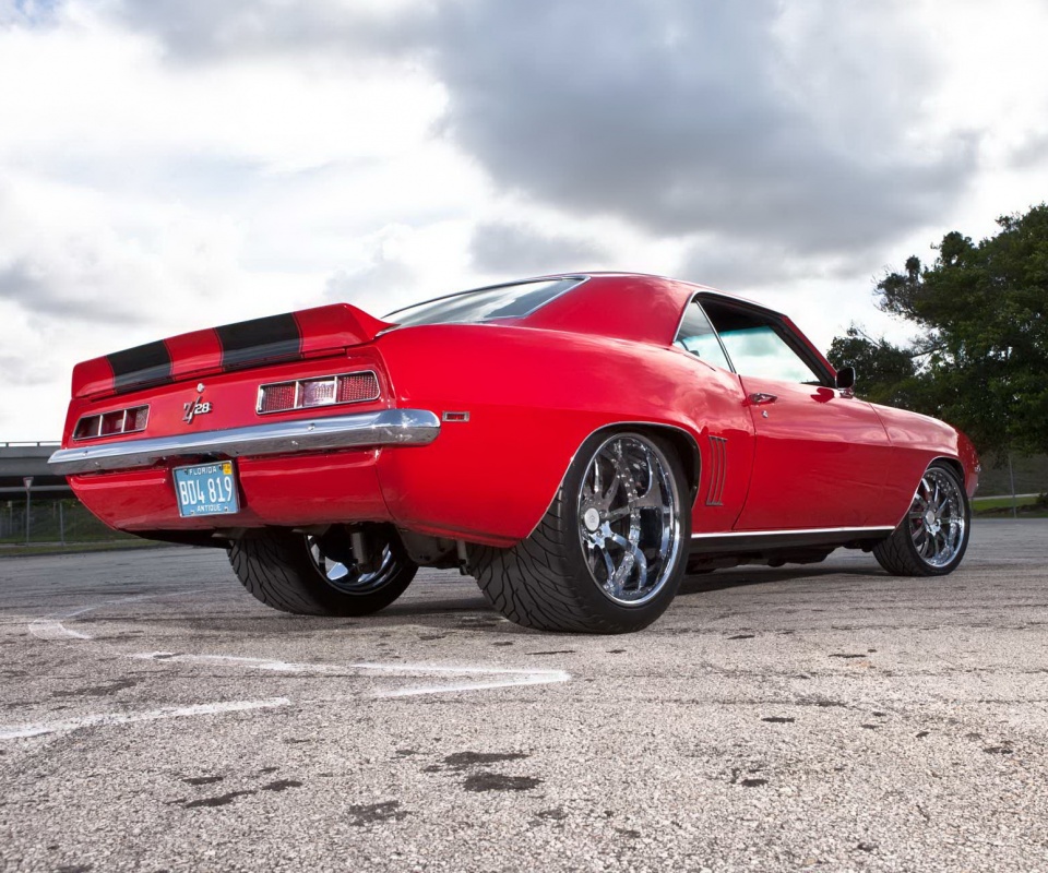 Мускулкар Шевроле камаро обои