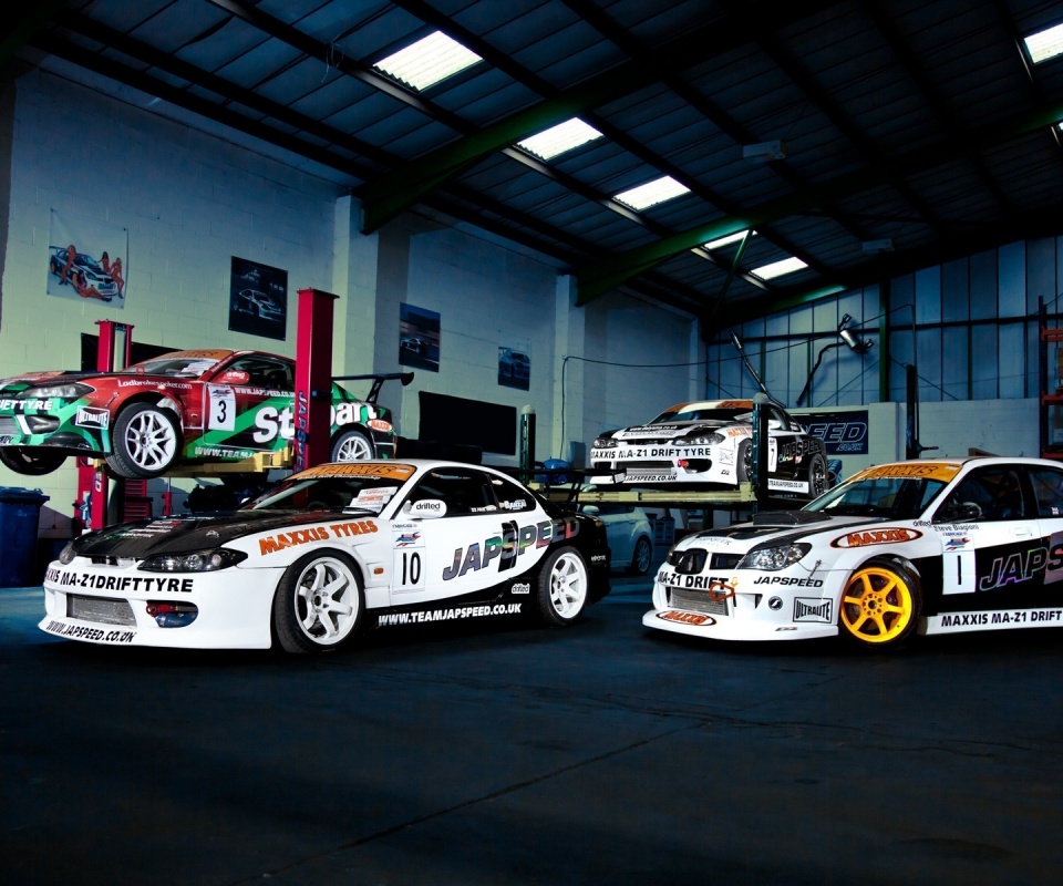 Автомастерская обои