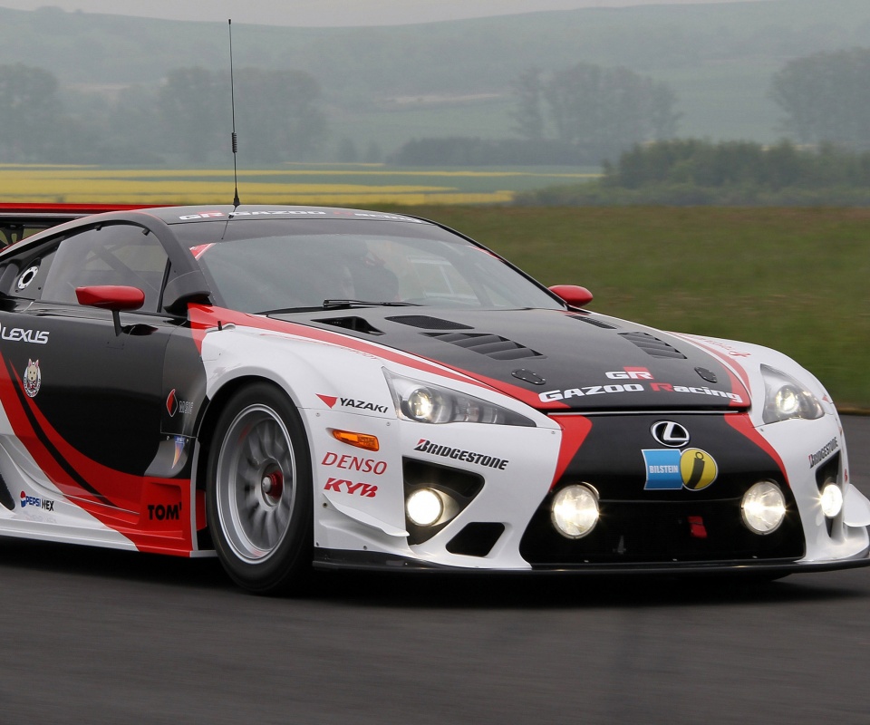 Гоночный Лексус обои