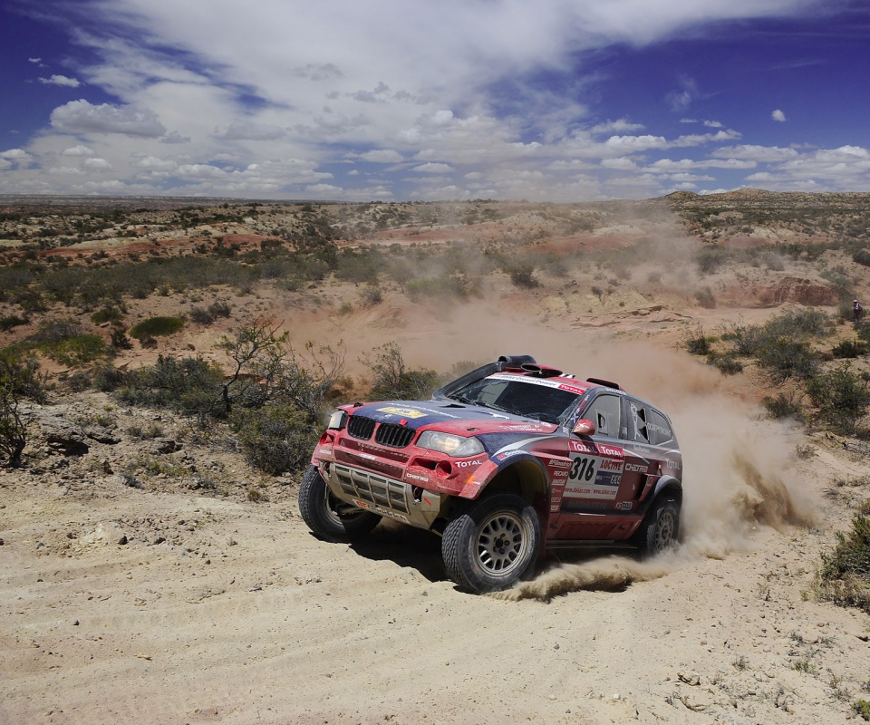 Раллийный BMW X3 обои