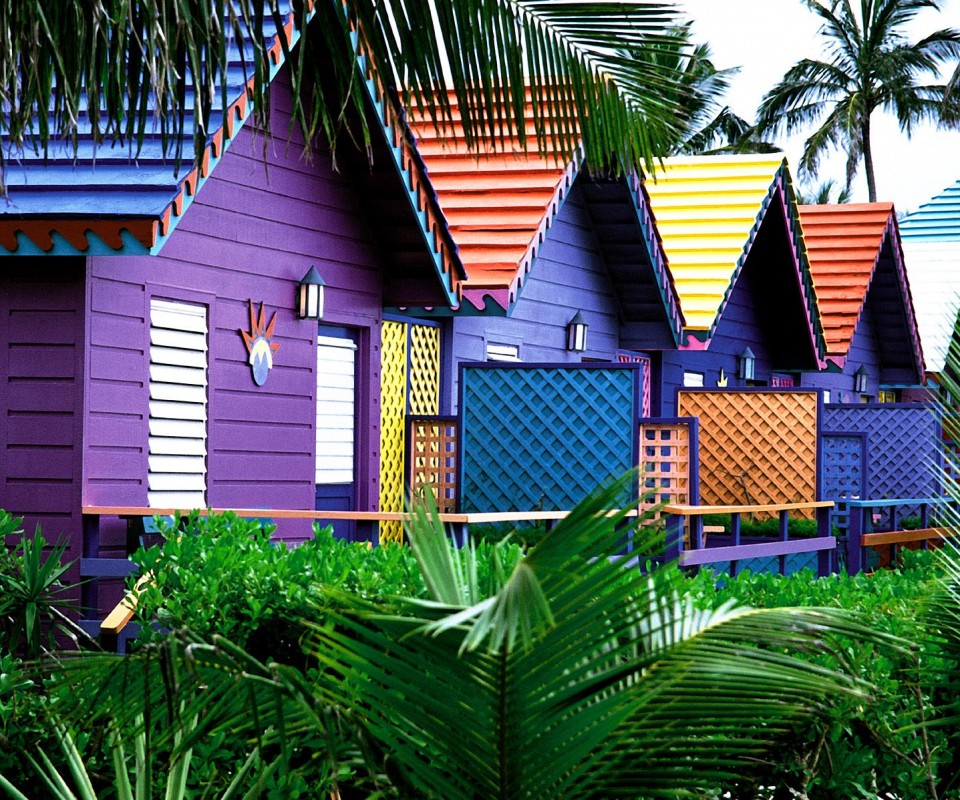 Дома на Багамах обои