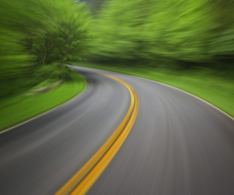 В движении обои