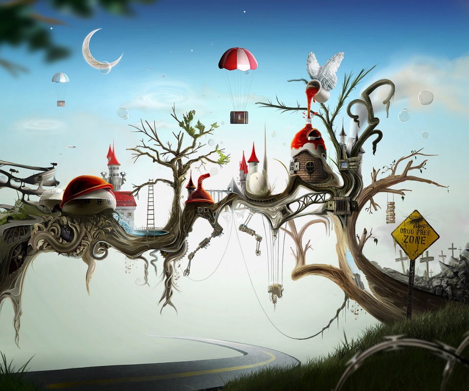 Свободная от наркотиков зона обои