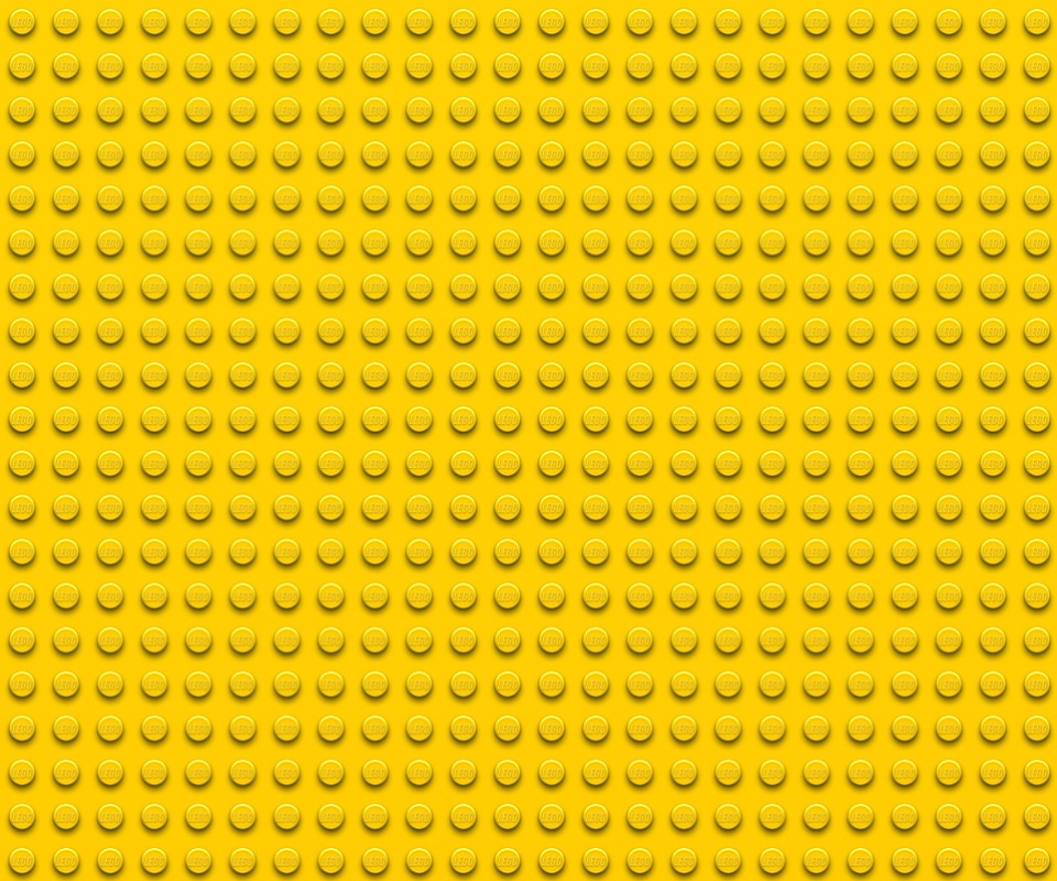 Желтые штырьки Lego обои