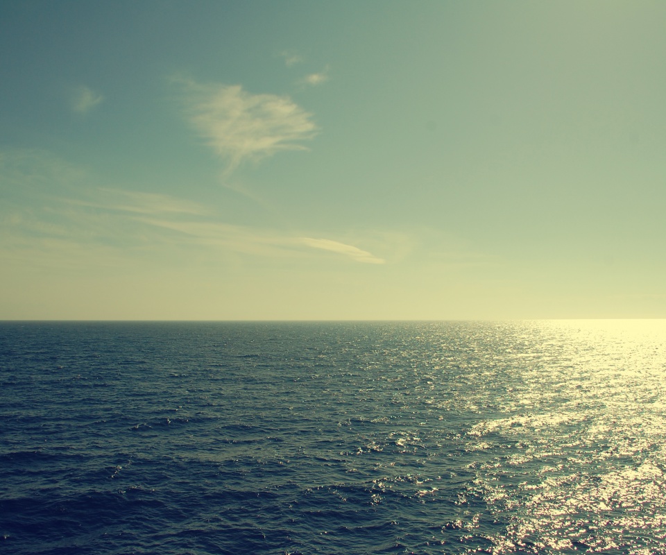 Бескрайнее море обои