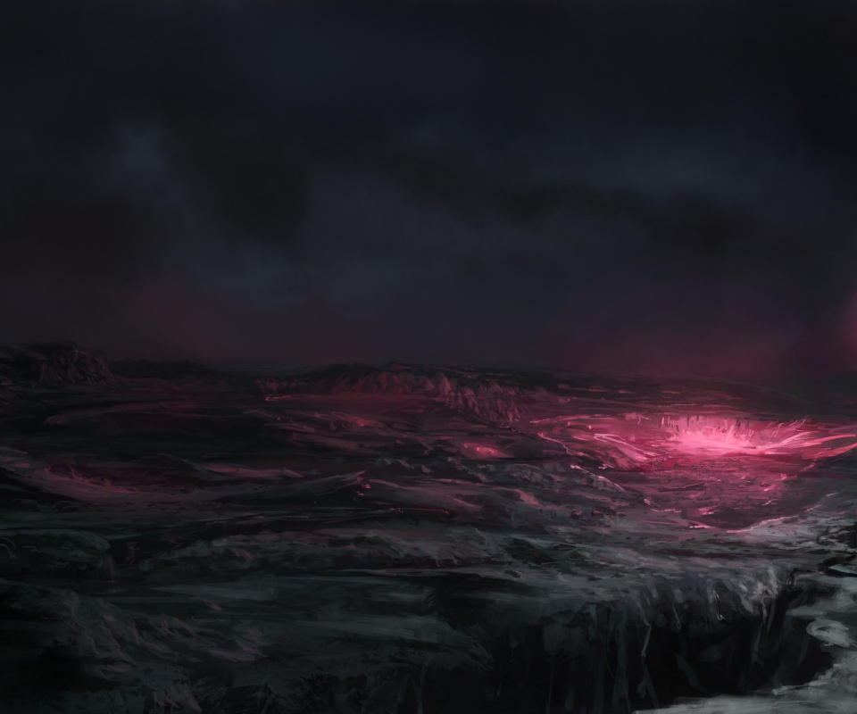 Безжизненная каменная долина обои