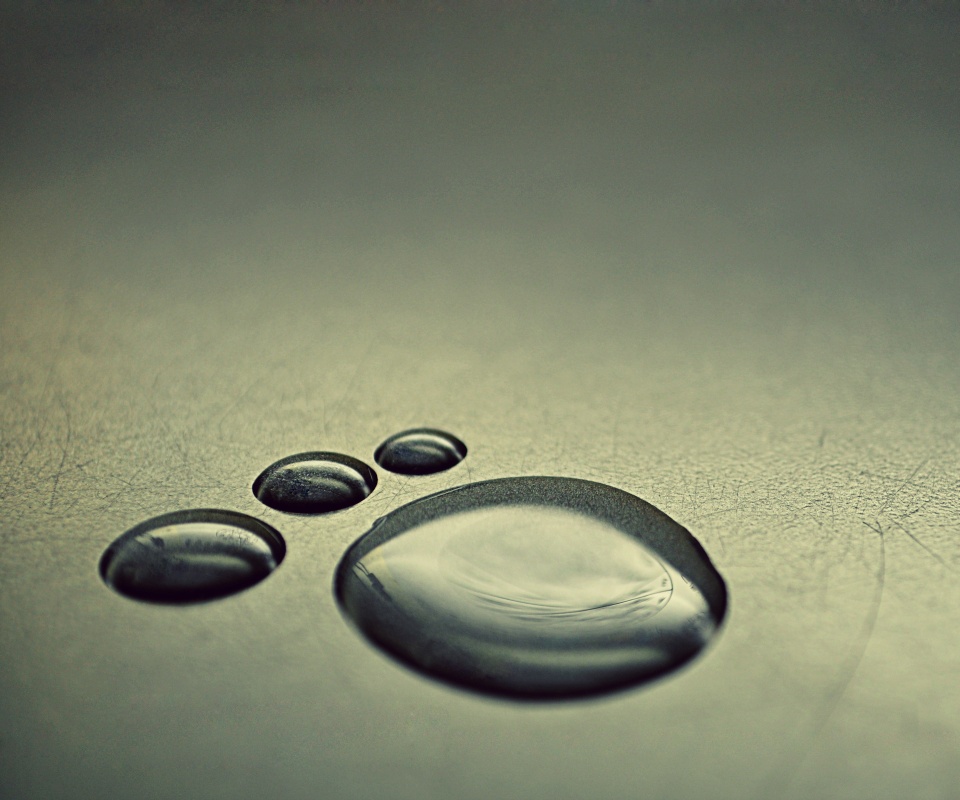 Капли воды обои