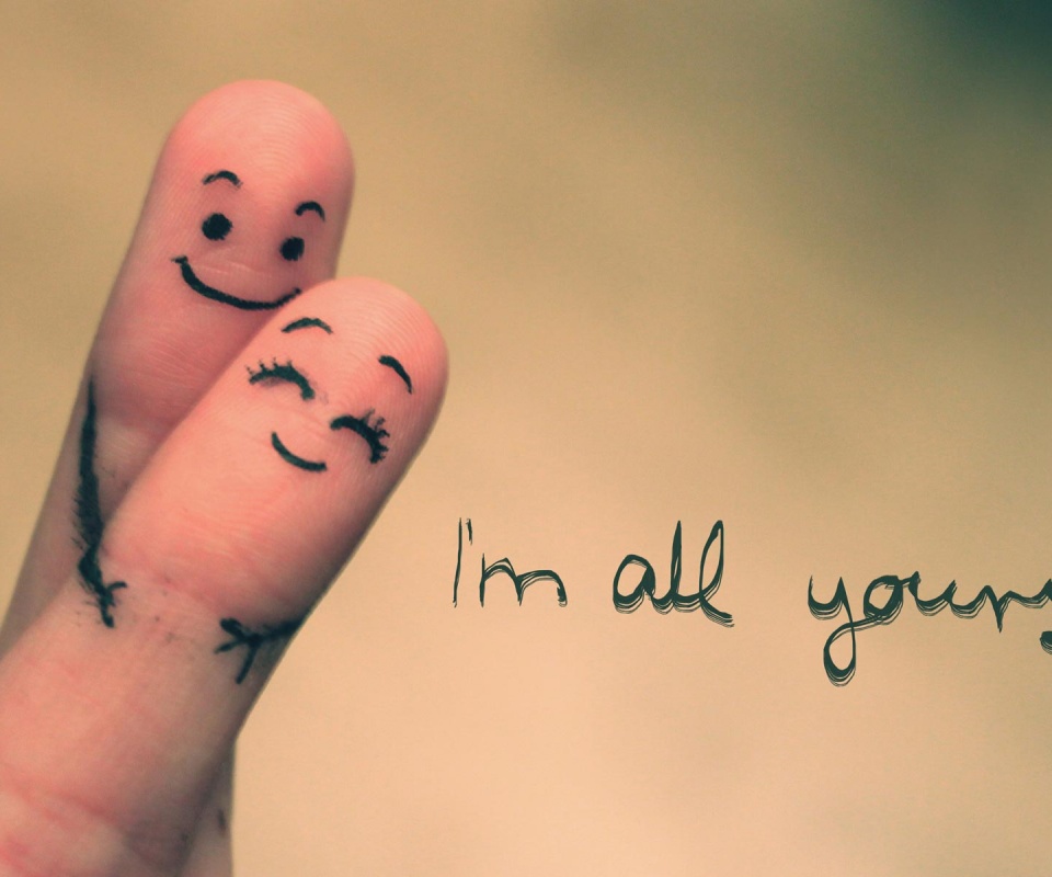 I"m all yours! обои