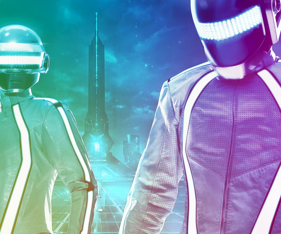 Daft Punk в фильме TRON обои