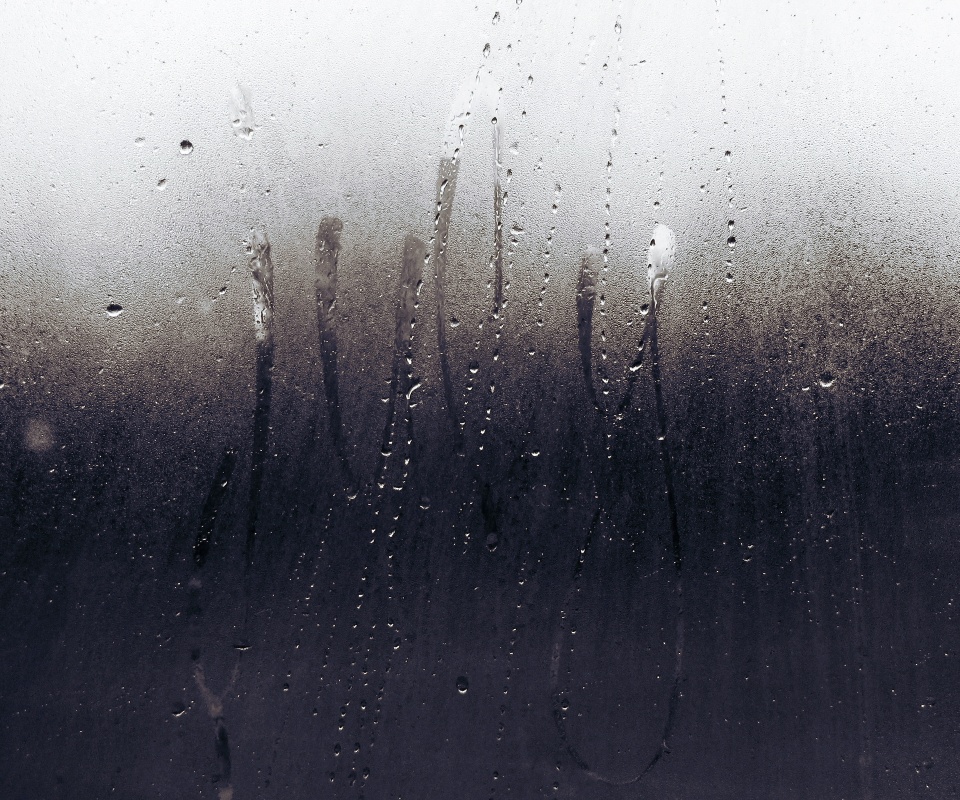 Запотевшее стекло обои