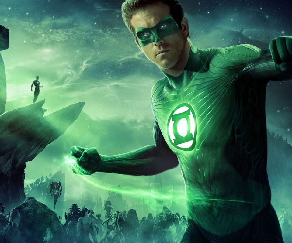 Зелёный фонарь обои