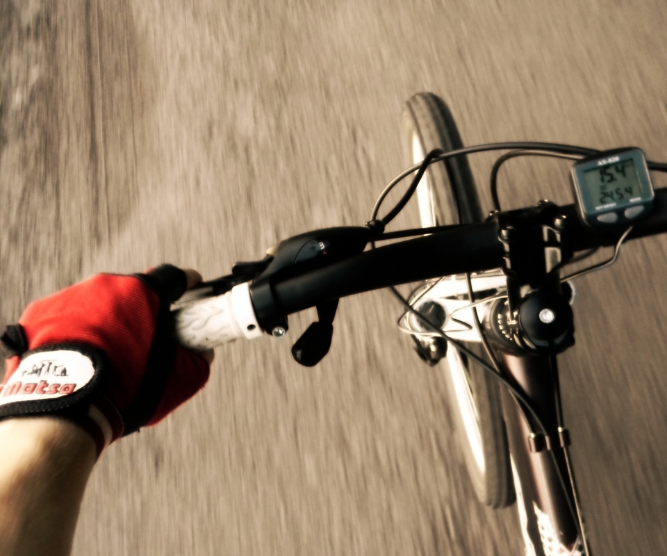 Катание на велосипеде обои