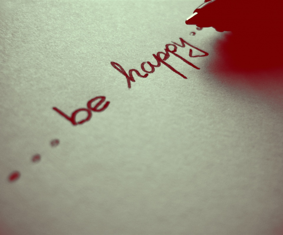 ... be happy ... обои