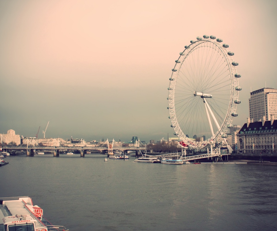 Колесо обозрения обои