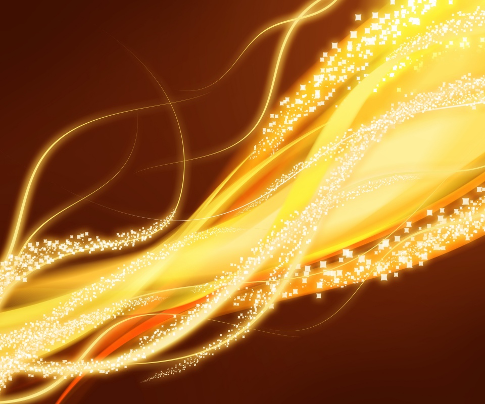 Волна пламенной энергии обои