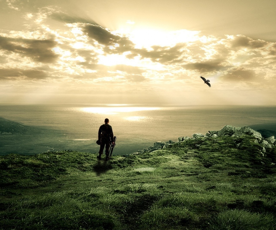 Солдат на краю света обои