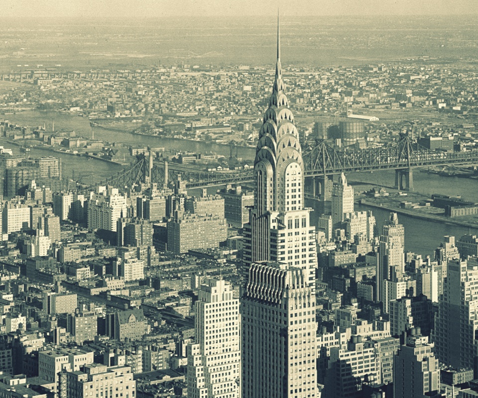 Панорама Нью-Йорка обои