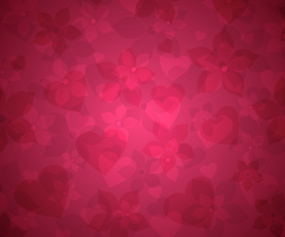 Розовый цветочный фон обои