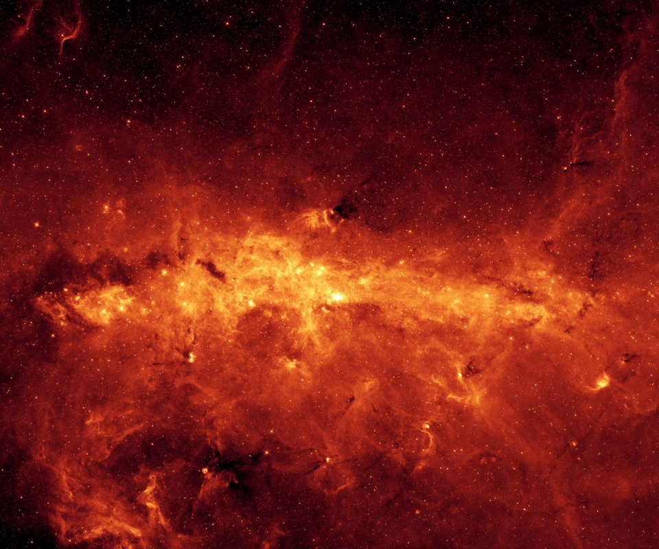 Кроваво-красная бездна обои