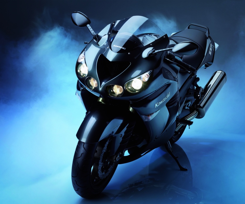 Мотоцикл Кавасаки ZX14 обои