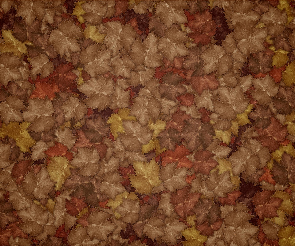 Осенние листья обои